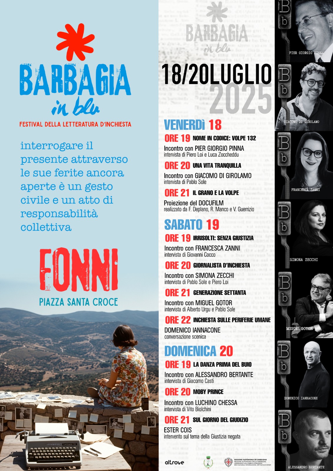 Locandina Barbagia in Blu 2025